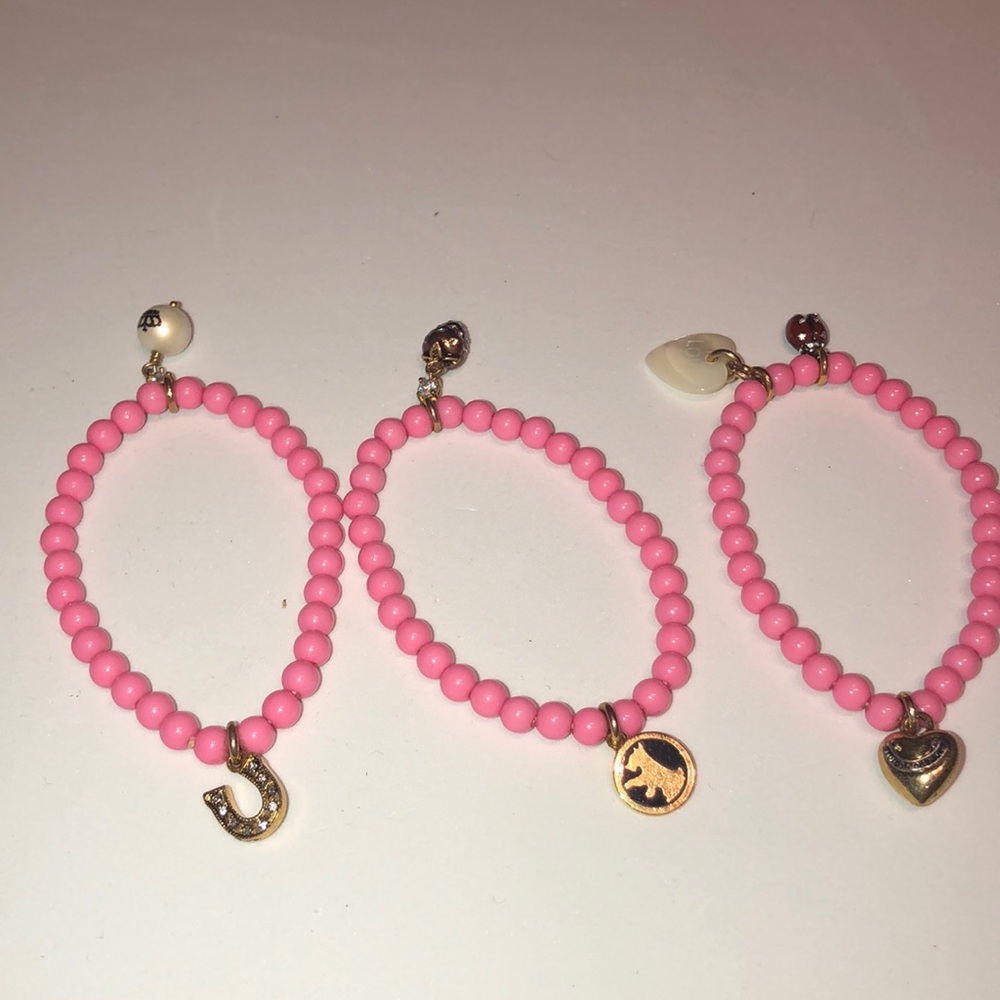 Pink Juicy Couture Bracelets